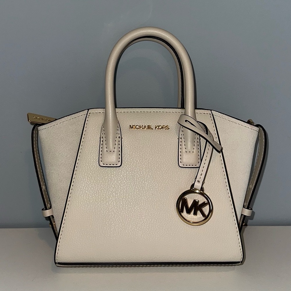 Michael Kors - Cream Mini Bag with Gold Hardware